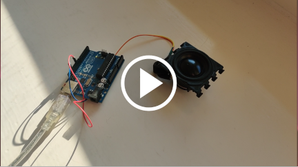 Video showcasing sound generation